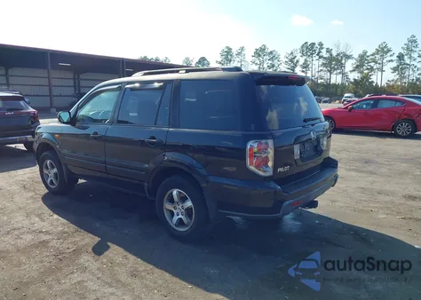 2006 Honda Pilot Ex-L из США, поврежденный, VIN 5FNYF287X6B050171